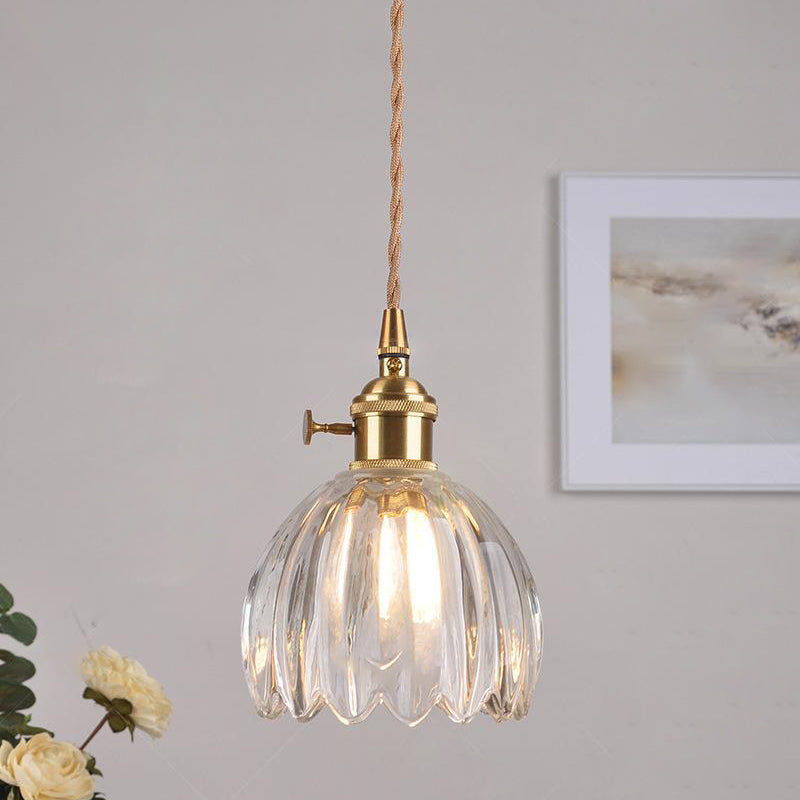 Contemporary Flower Pendant Light