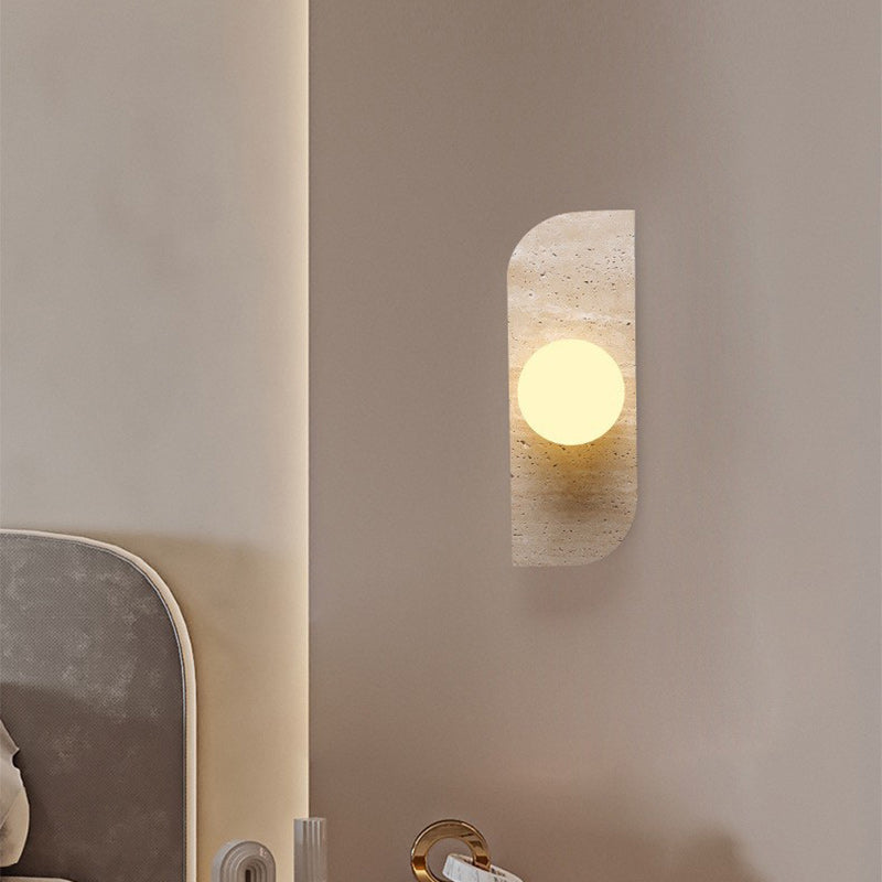 Japanese Glass Shade 1/2/3 Light Wall Sconce Lamp