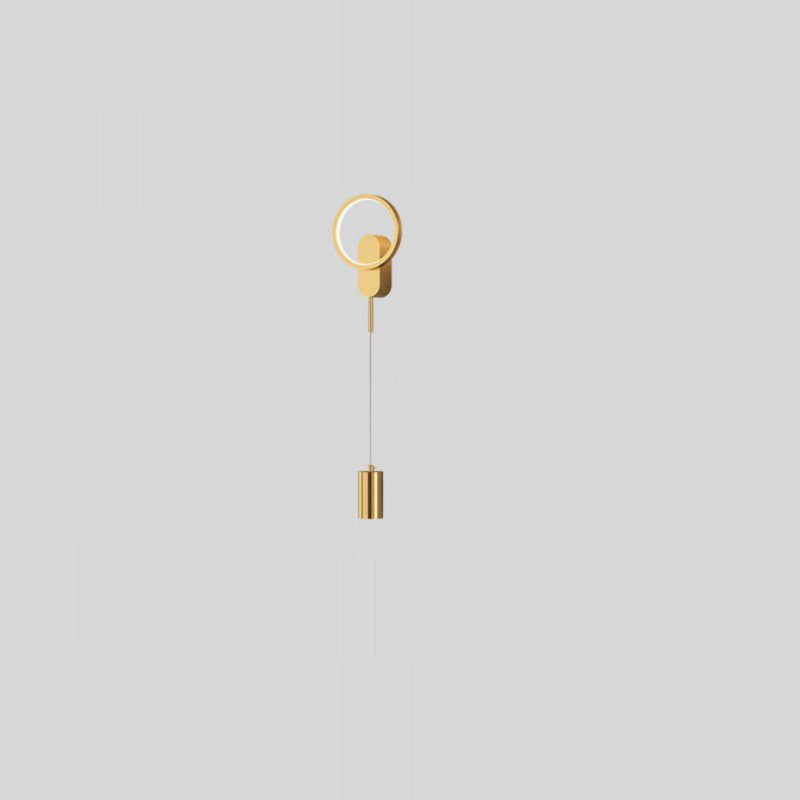 Nordic Iron Cylinder Shape LED Wall Sconce Lamp