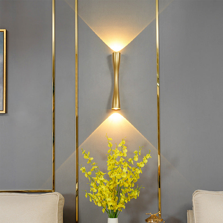 Scandinavian Dumbbell Aluminum LED Wall Sconce Lamp