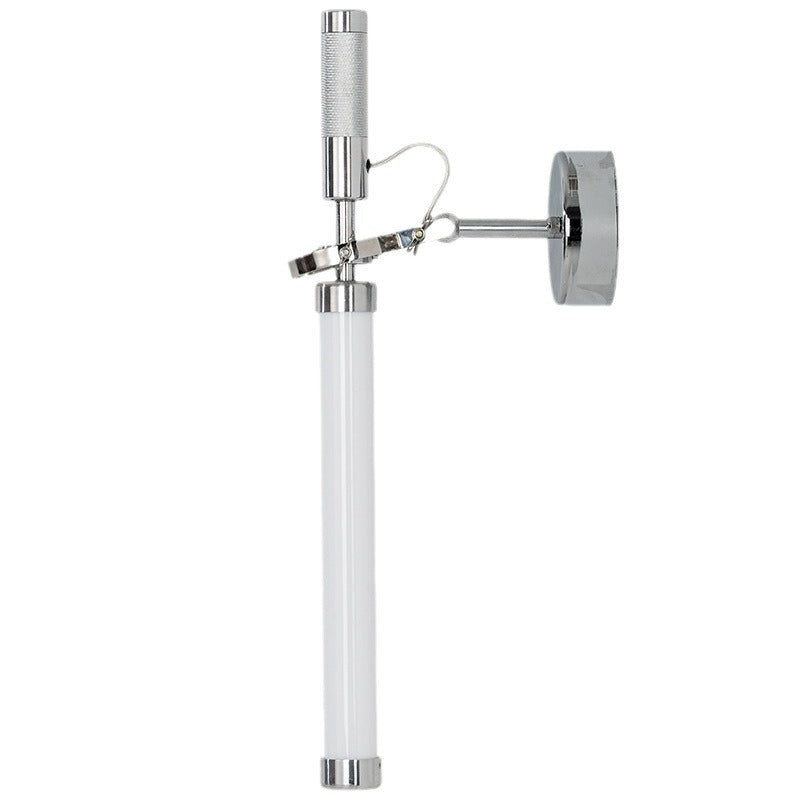Minimalist Long Strip Hardware Glass LED Wall Sconce Lamp
