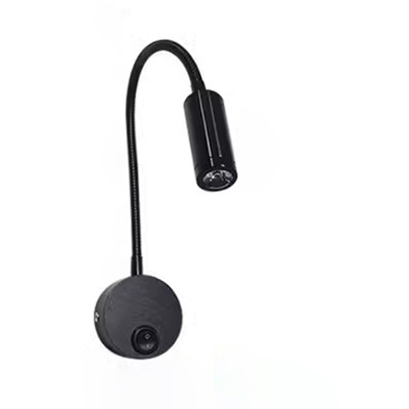360° Iron Aluminum Twisted Light Arm LED Wall Sconce Lamp