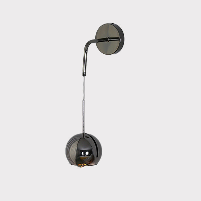 Scandinavian Globe Ball Acrylic Shade LED Wall Sconce Lamp