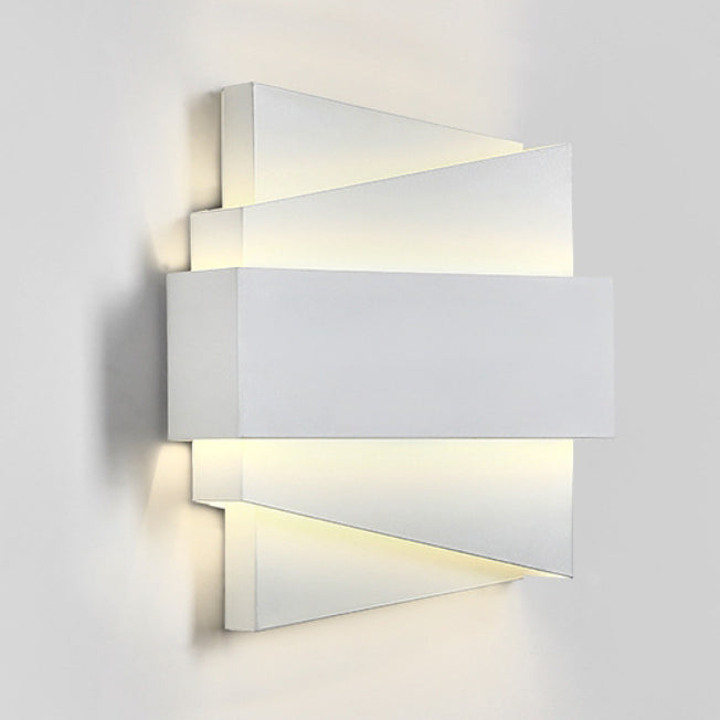 Simplicity Geometric Irregular Square LED Wall Sconce Lamp
