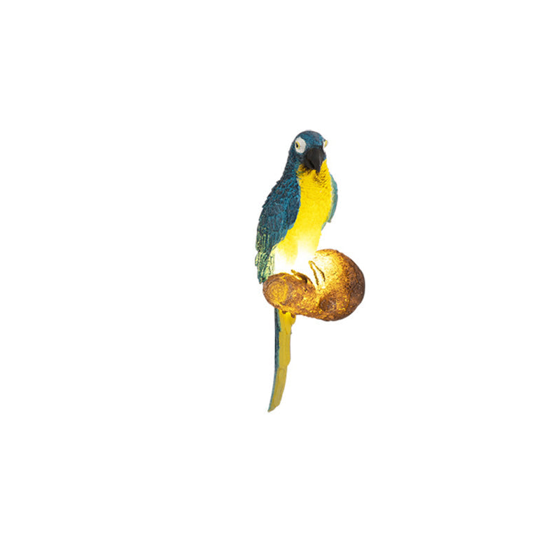Resin Animal Toucan Owl Waterproof LED Wall Sconce Lamp