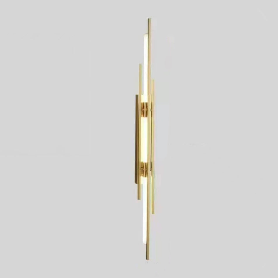 Minimalist Iron Acrylic Long Strip LED Wall Sconce Lamp