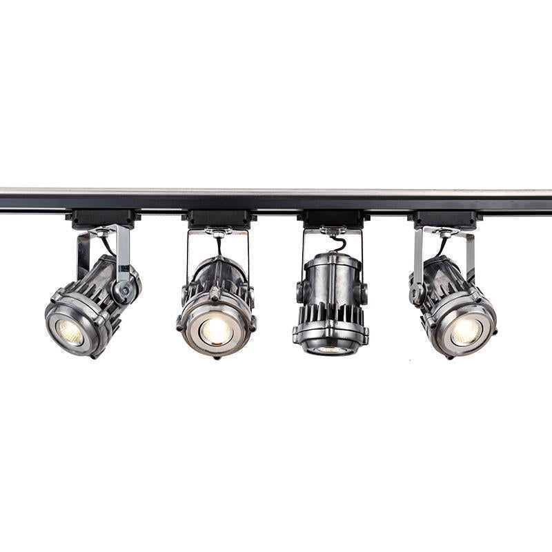 Contemporary Industrial Aluminum Ceiling Light