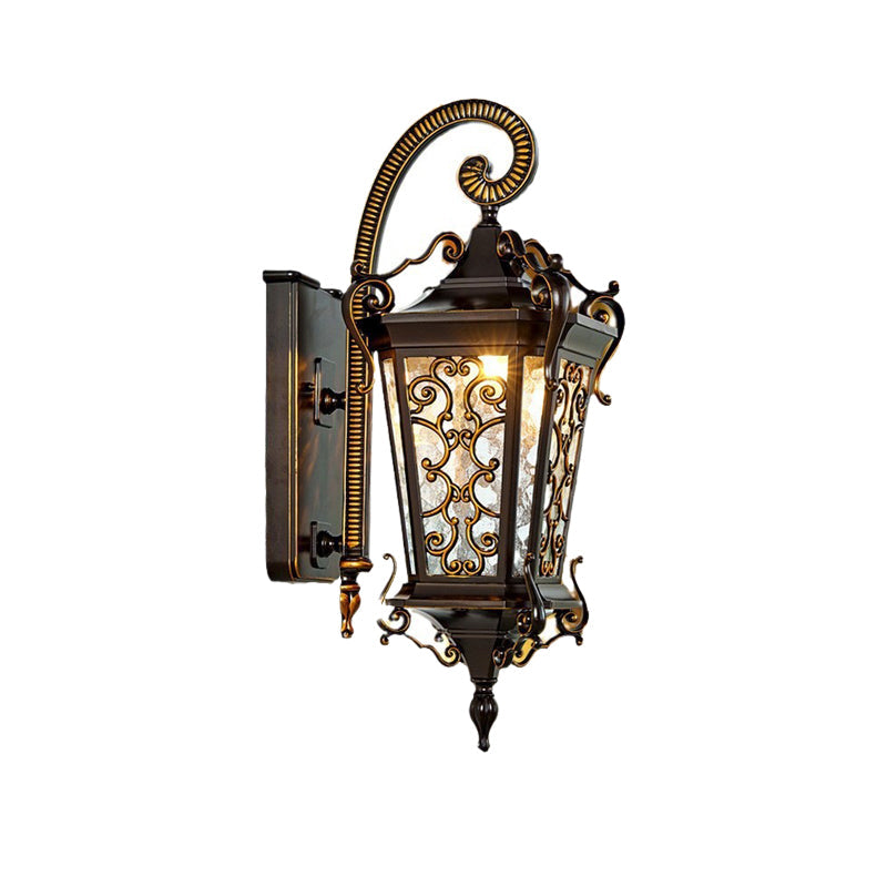 Scandinavian Aluminum Glass 1-Light Wall Sconce Lamp