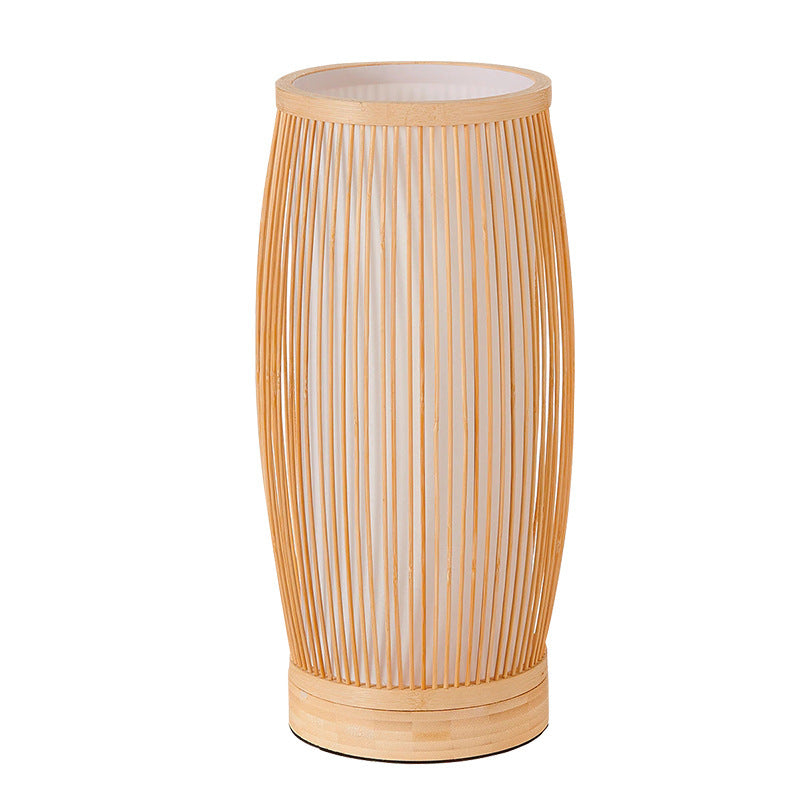 Traditional Bamboo Table Lamp