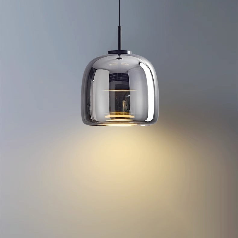 Contemporary Copper Pendant Light