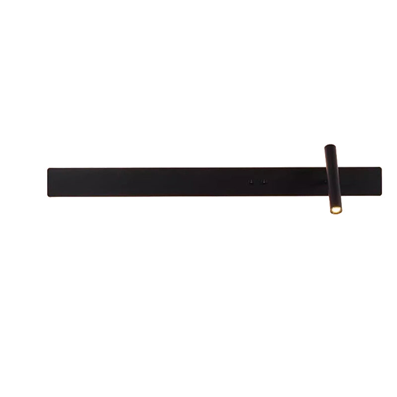 Long Strip Iron Acrylic Rotatable LED Wall Sconce Lamp