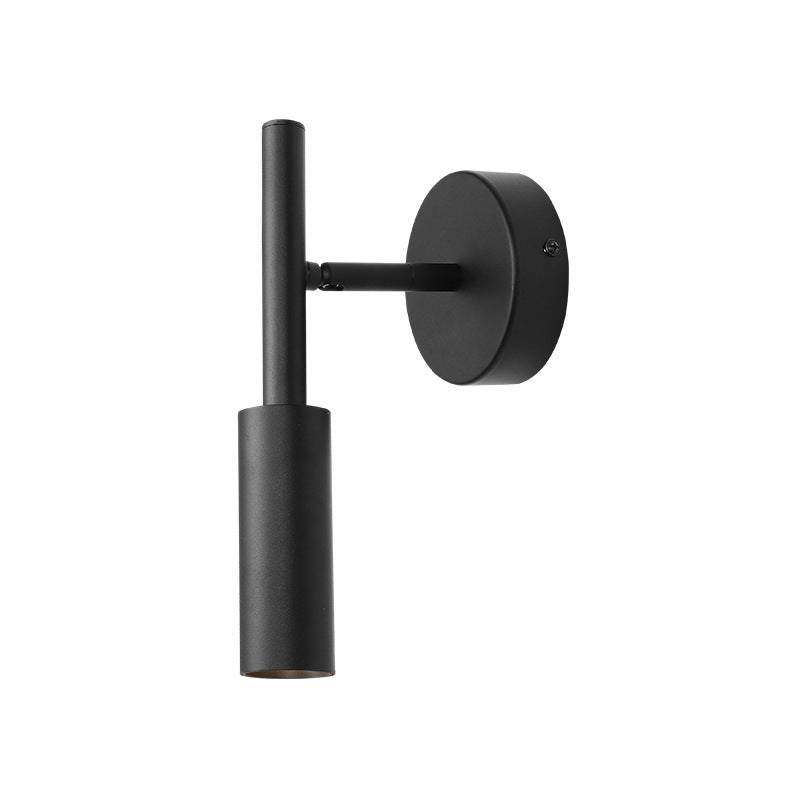 Simplicity Round Cylinder Aluminum LED Wall Sconce Lamp