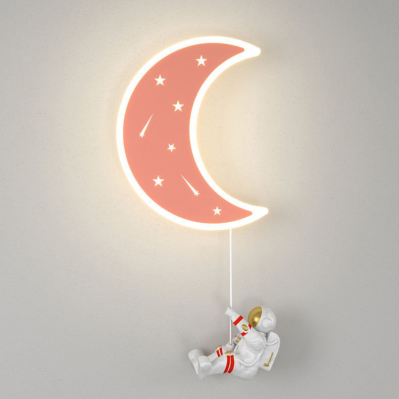 Deco Star Acrylic Resin Hardware LED Wall Sconce Lamp