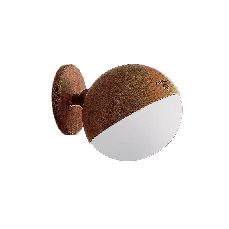 Simplicity Ball Rotatable Rechargeable LED Wall Sconce Lamp