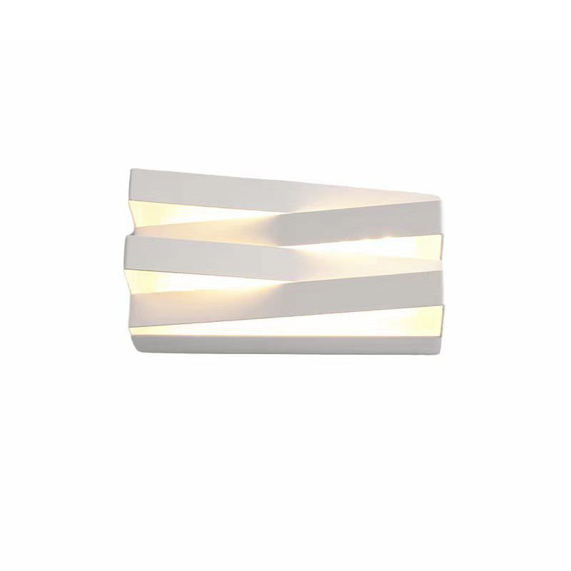 Creative Iron Rectangular Up And Down LED Wall Sconce Lamp