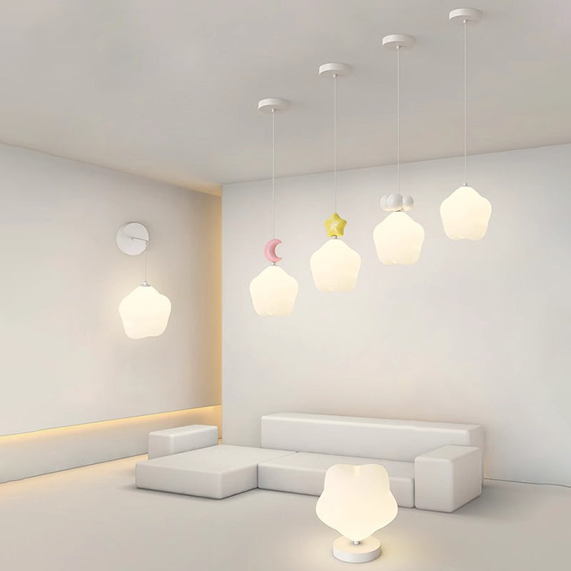Modern Simplicity Iron PE Star LED Wall Sconce Lamp
