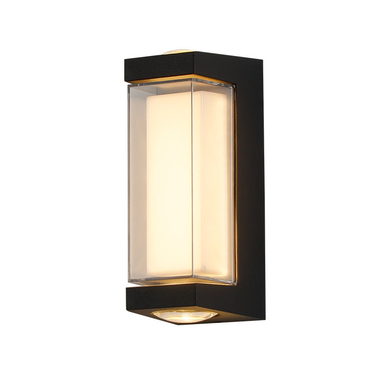 Simplicity Rectangular Cylinder LED Wall Sconce Lamp