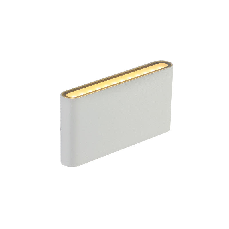 Minimalist Aluminum Square Rectangular LED Wall Sconce Lamp