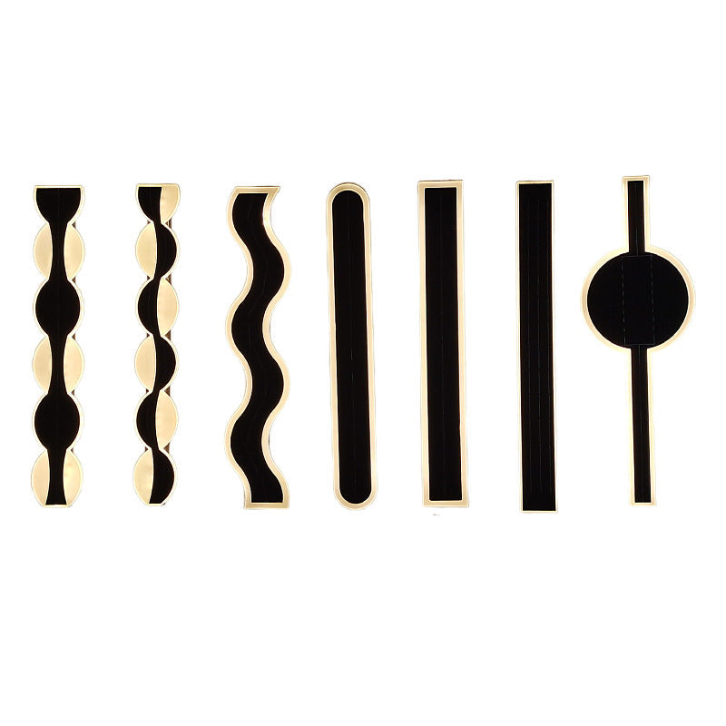 Simplicity Aluminum Acrylic Strip Wave LED Wall Sconce Lamp