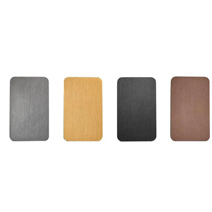 Nordic Minimalist Aluminum Flat Panel LED Wall Sconce