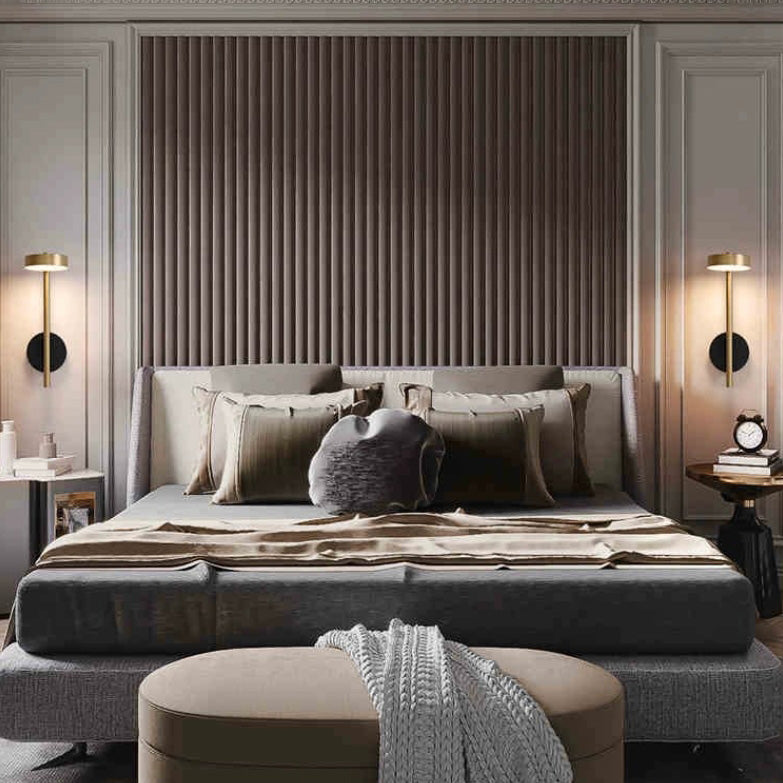 Rotatable Long Cylinder Round Aluminum LED Wall Sconce Lamp