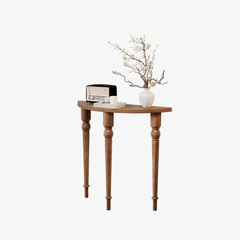 Traditional Wood Console Table