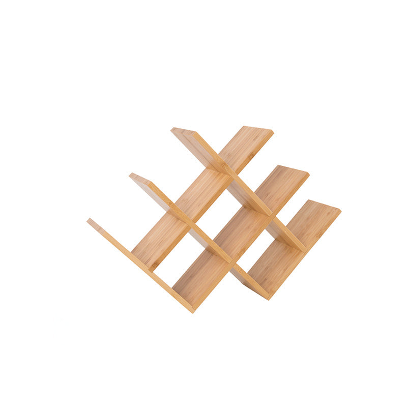 Minimalist Bamboo Display Rack