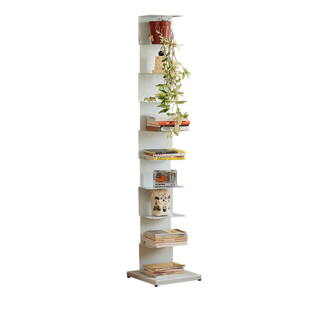 Modern Carbon Steel Bookshelf