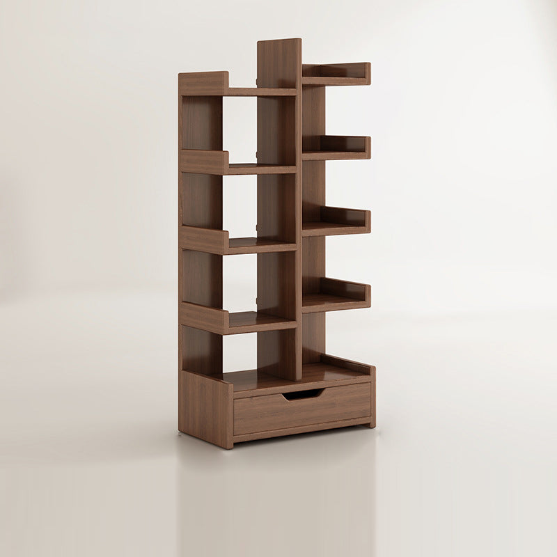 Modern Minimalist Solid Wood Bookshelf