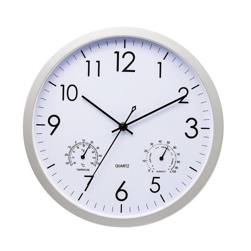 Outdoor Garden Clock with Temp and Humidity