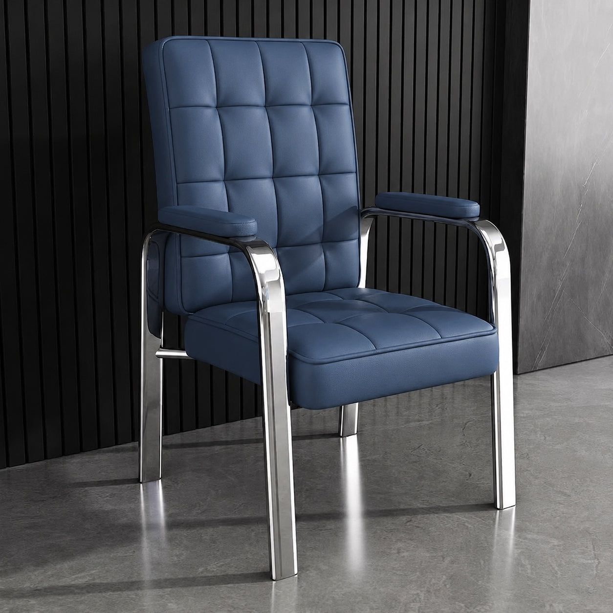 Modern Leather Accent Chair