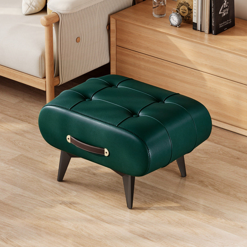 Contemporary Wood Solid Wood Stool
