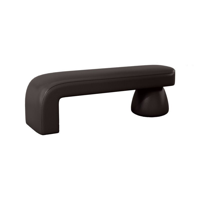 Contemporary Solid Wood Bench