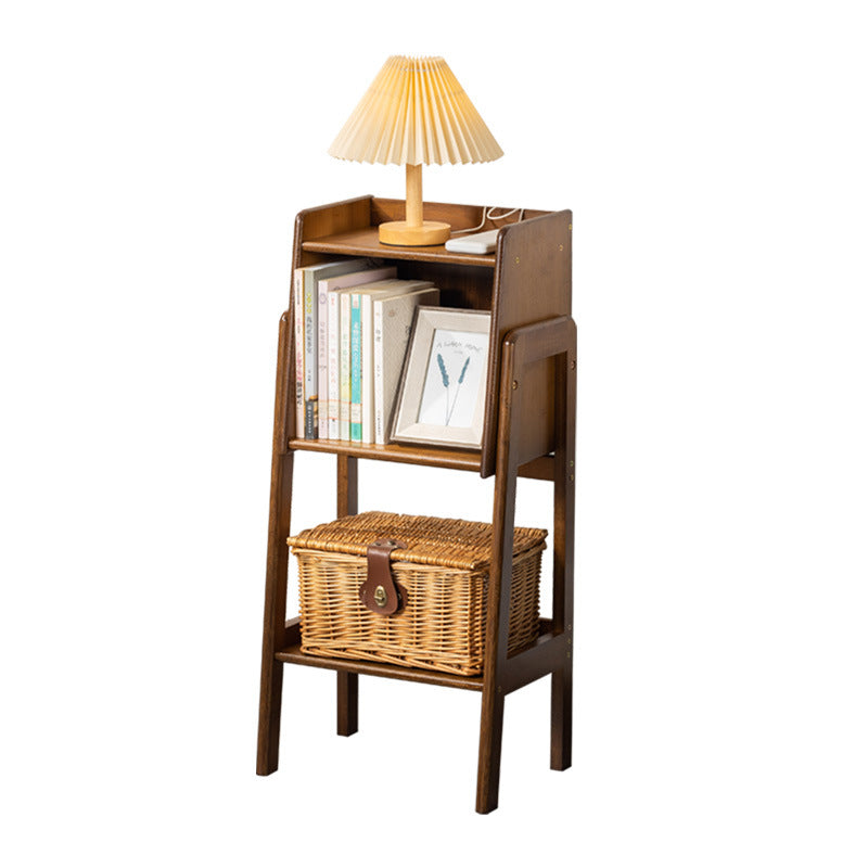 Traditional Bamboo Bookshelf