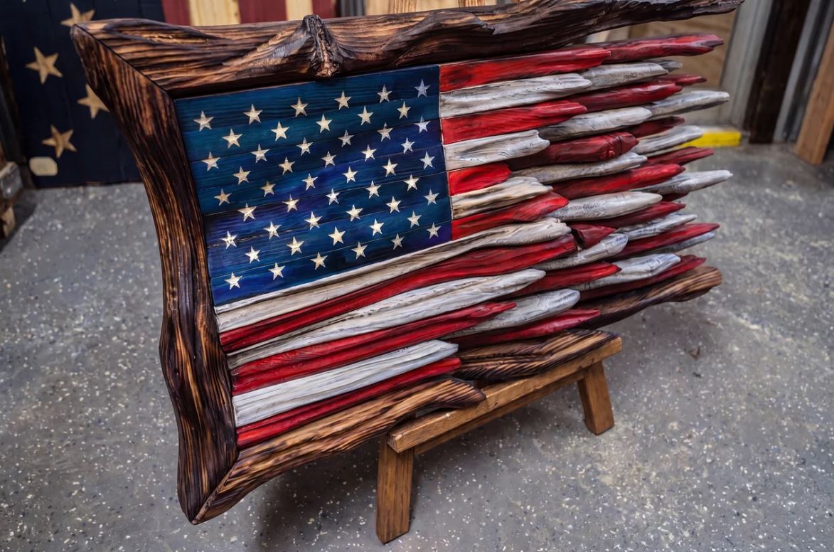 "The Battle Worn" Flag