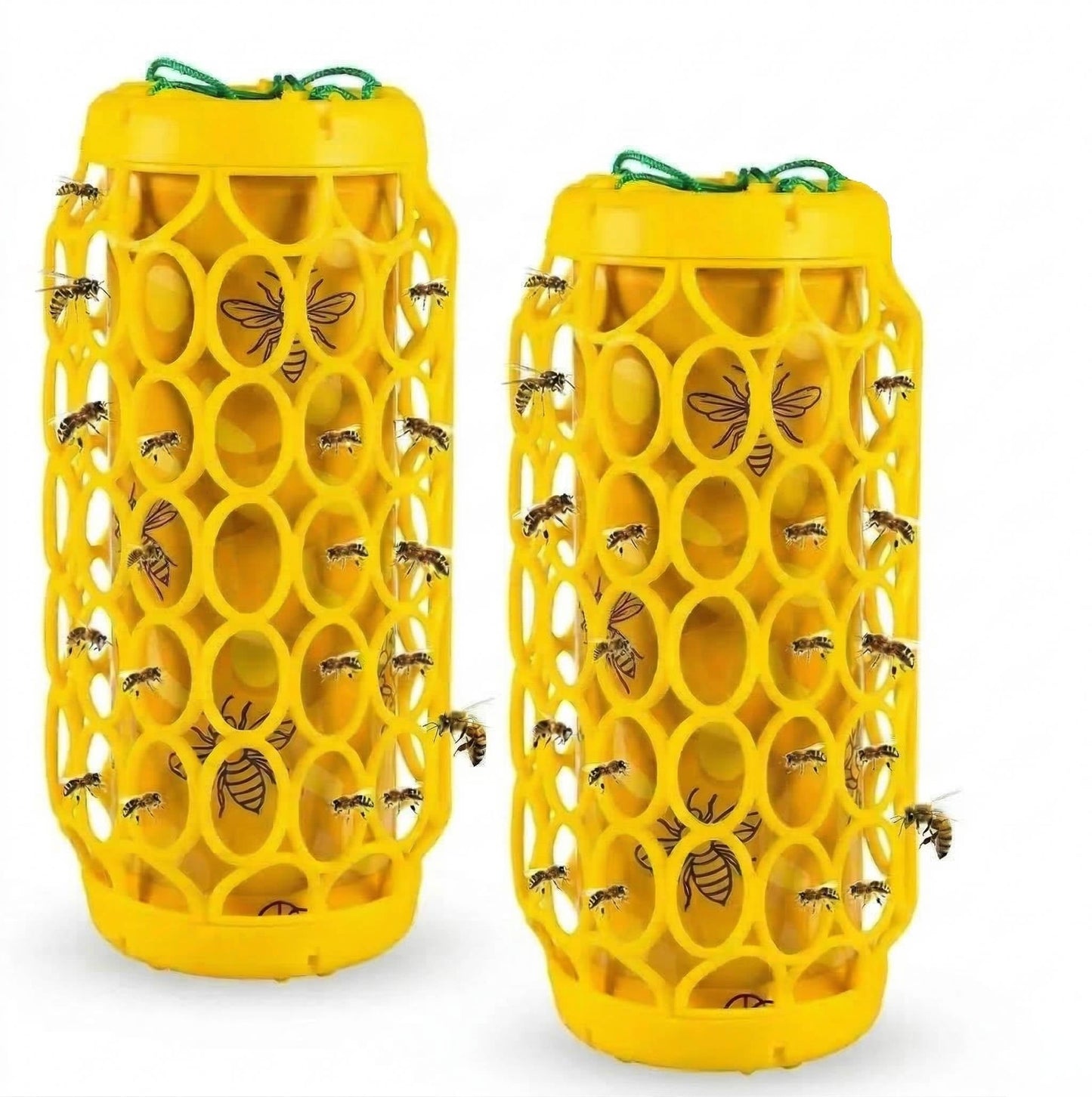 Outdoor Wasp Traps, 2 Pack Reusable Hanging