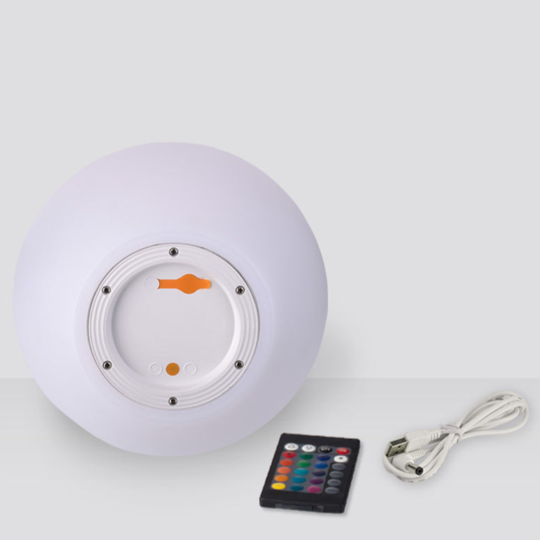 Color Changing LED Orb Lamp, Remote Control