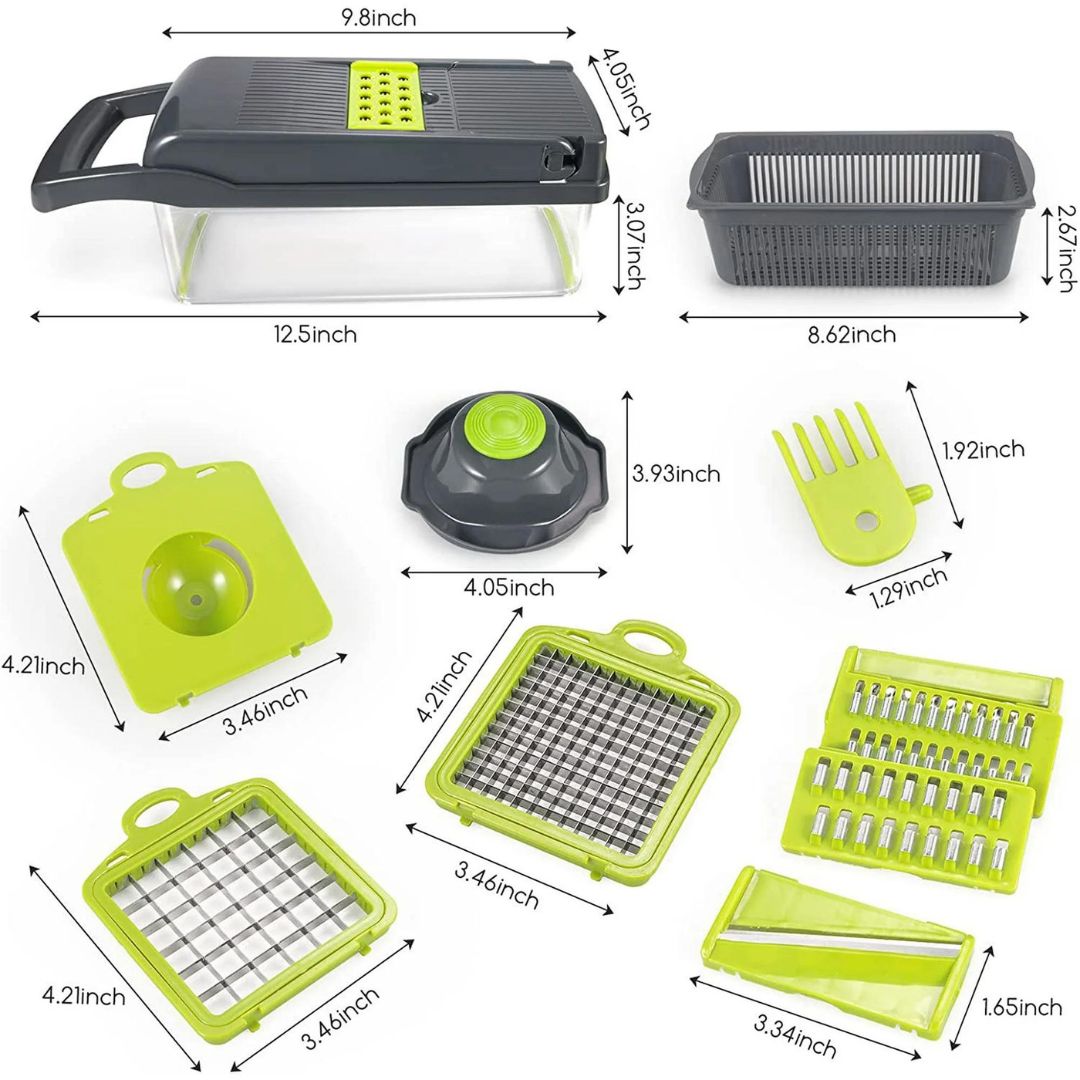 18-in-1 Vegetable Slicer and Chopper