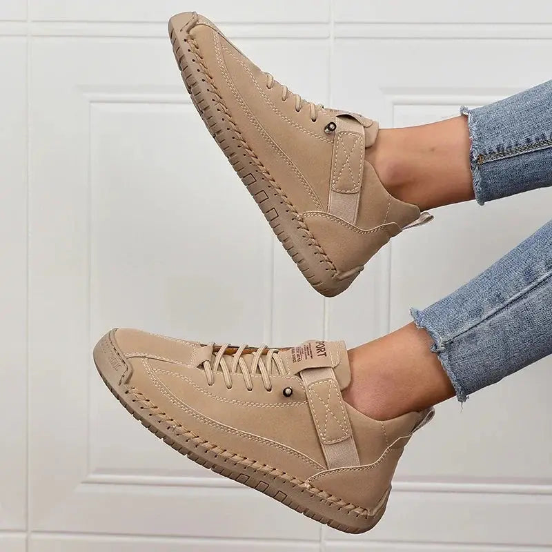 Slip-On Sneakers with Elastic Side Panels