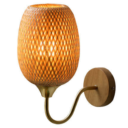 Japanese Rattan Wabi-Sabi Pendant Light