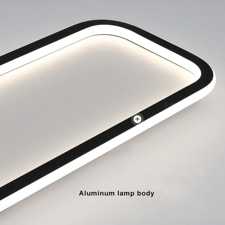 Minimalist Acrylic 3-Color LED Flush Mount