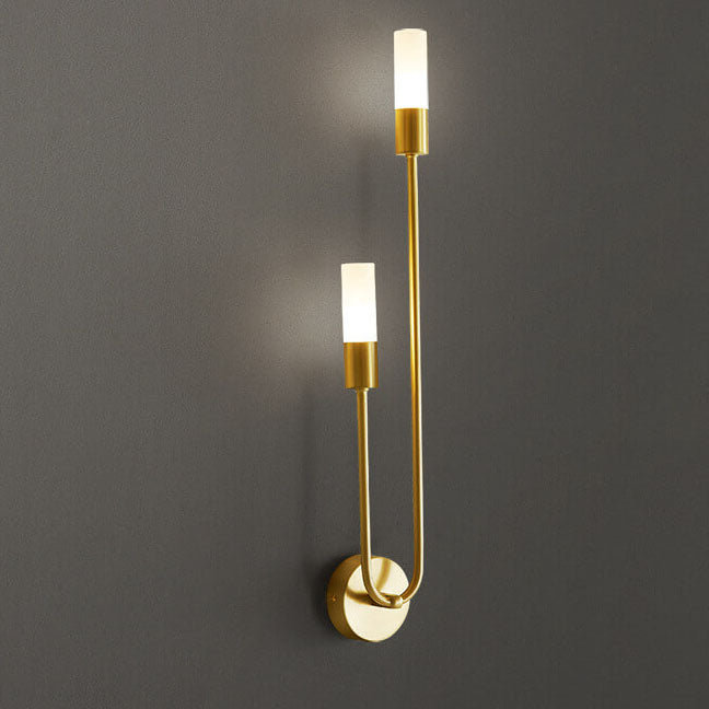 Nordic Minimalist U-Shaped 2-Light Wall Sconce