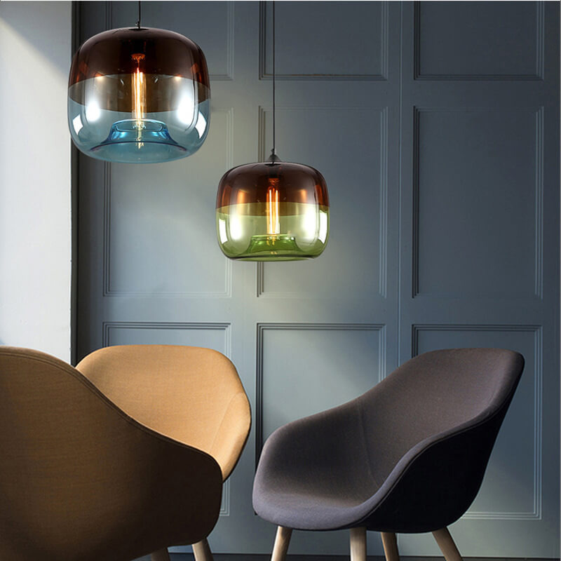 Retro Drum Pendant Light