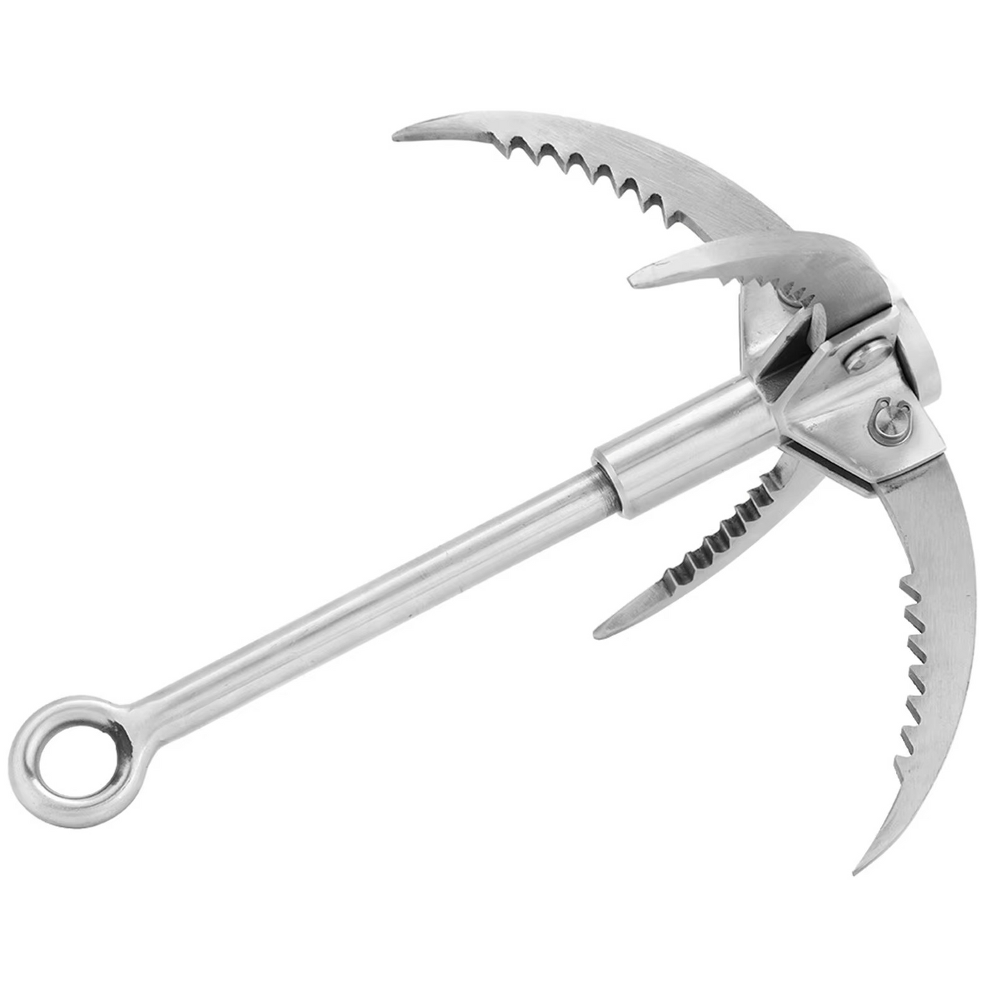Folding Grappling Hook, 250lb Capacity