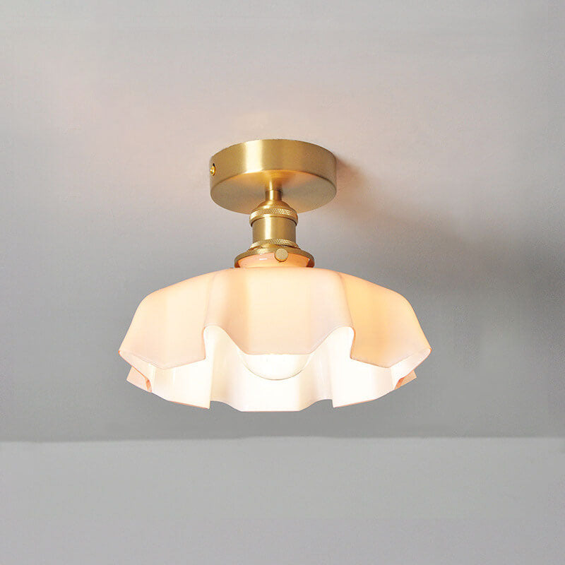 Vintage Brass Ceiling Light