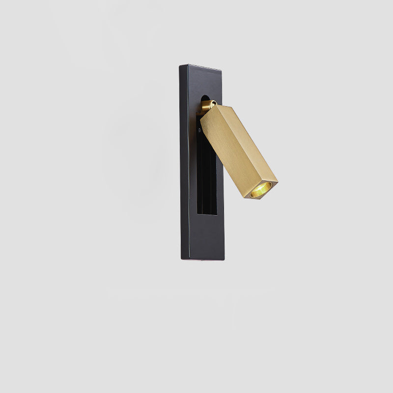 Rectangular Recessed Aluminum LED Wall Sconce Lamp