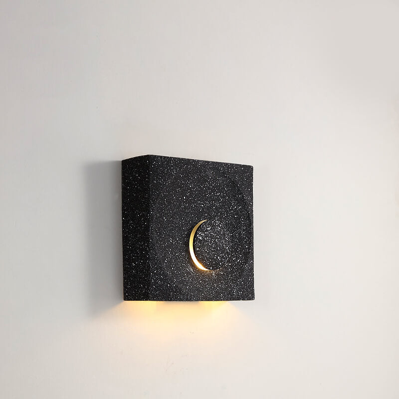 Scandinavian Cement Square 1-Light Wall Sconce Lamp