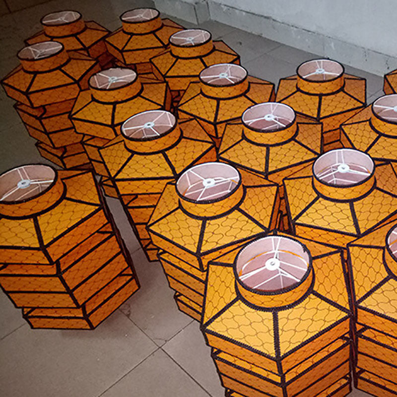 Chinese Iron Pendant Light