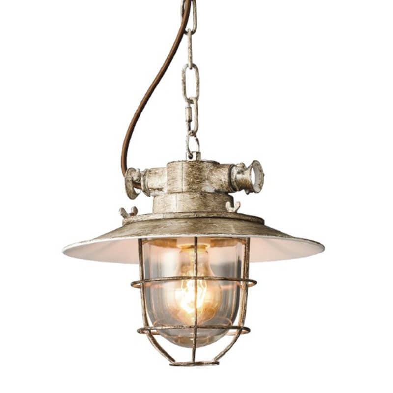 Vintage Industrial Iron Pendant Light