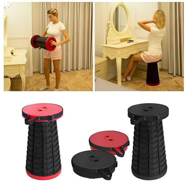 Ultra Light Retractable Folding Stool